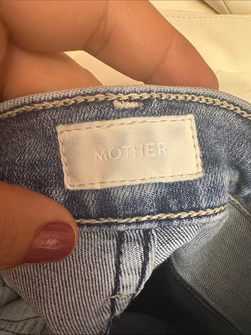 MOTHER the pixie insider ankle — Light Blue - Picture 2 of 16
